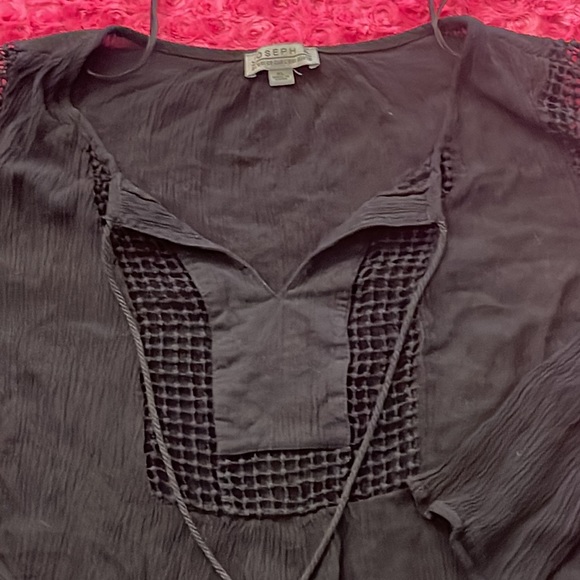 Oops👙Washed my wife’s Beautiful Black Joseph A Swimsuit CoverUp n hot water! 💦 - Picture 2 of 9